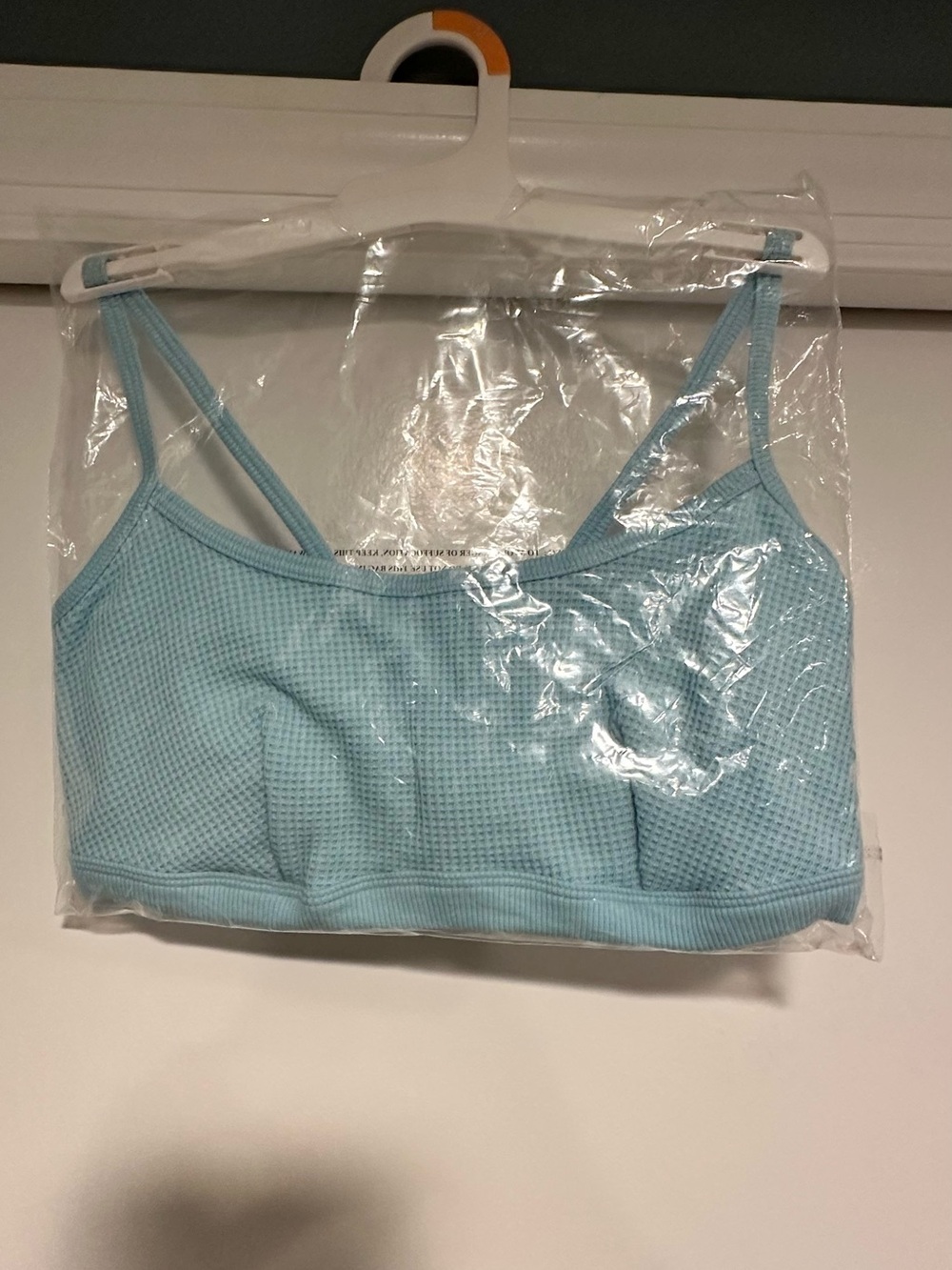 Target Light Blue Seamless Textured Bralette